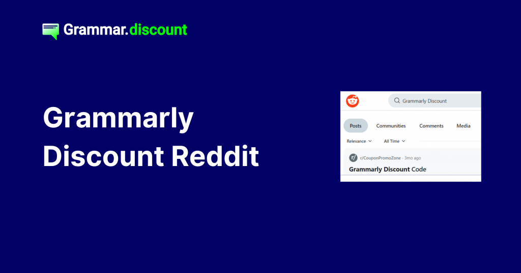 Grammarly Discount Reddit